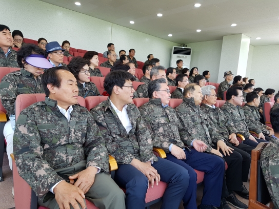 한기총, 최전방 청성부대 등 안보 견학 실시