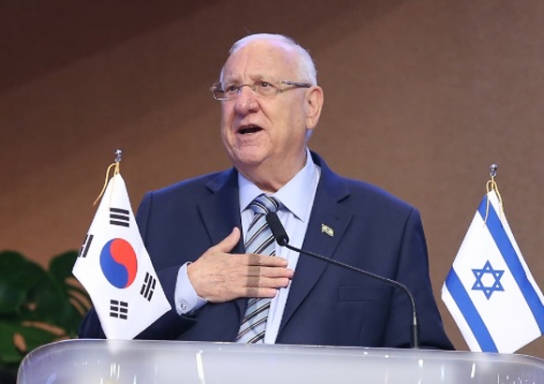 리블린 이스라엘 대통령, 여의도순복음교회 방문