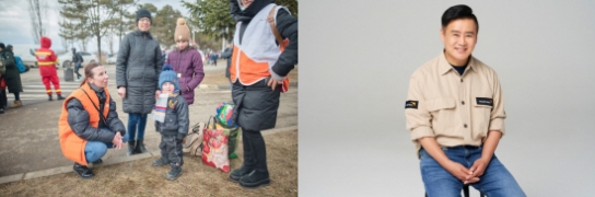 “우크라이나 아이들과 가족들에게 희망을”