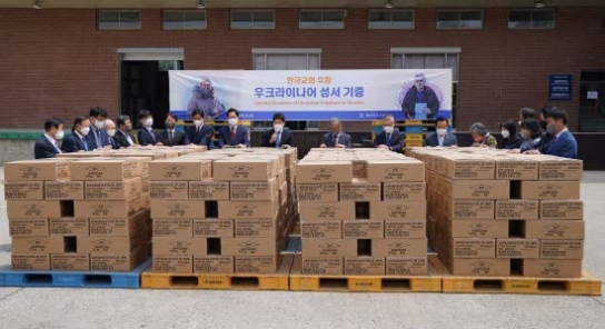 한국교회, 우크라이나어 성서 2차 발송