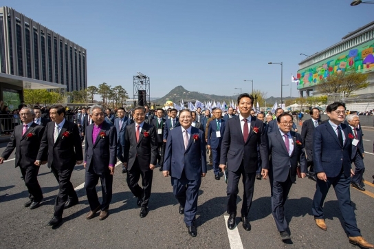 소강석 목사 “신의 지킨 오세훈 서울시장, 거장의 면모 지녀”