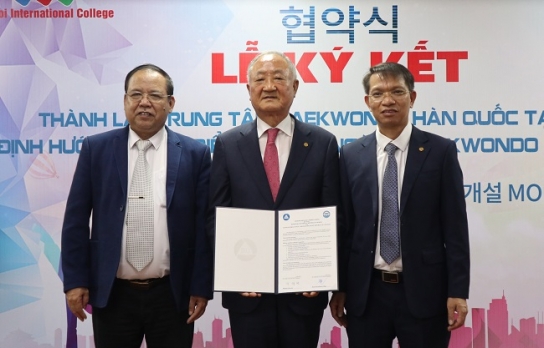 백석대-베트남 하노이국제전문대, 태권도 보급 앞장