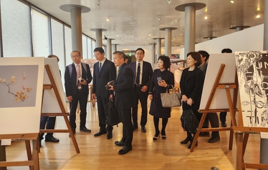 백석대, ‘2023 한중일 국제교류작품전’ 개최
