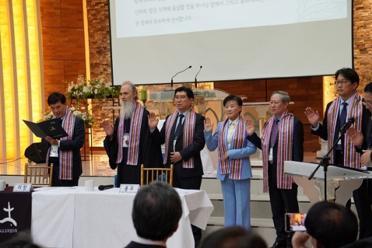 NCCK 제72회 정기총회, 신임회장 윤창섭 목사 선출
