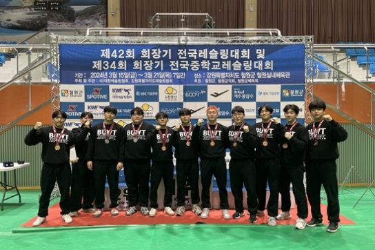 백석대 레슬링팀, 제42회 회장기 전국레슬링대회서 쾌거