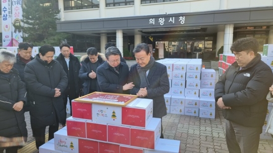새중앙교회, "올해도 천사와 따뜻한 연말을 함께해요"