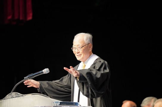 93세 박조준 목사, 세이브코리아 '3.1 국가비상기도회' 단상 오른다