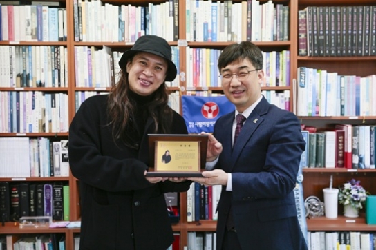 장기기증운동본부, 드러머 리노 후원금 전달 및 홍보대사 위촉