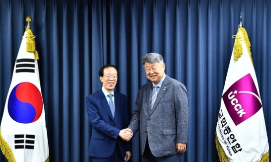 국민통합위원회 이석연 위원장 한교총 내방