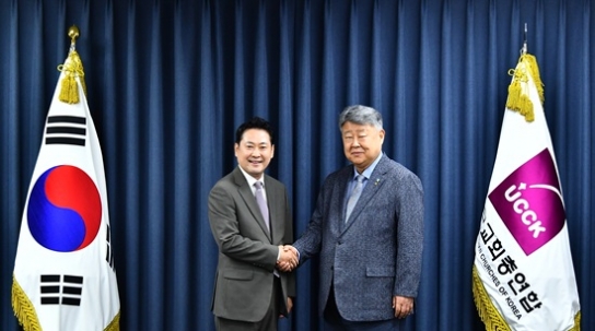 국민의힘 장동혁 당대표 한교총 방문
